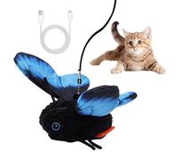 Generisch Interactive Cat Toy - Portable Butterfly Design | Teaser Cat Toy for Kittens Against Boredom and for Activity for Home Living Room Bedroom