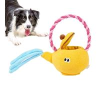 Generisch Interactive Chew Toy - Cute Teapot Plush Dog Toy, Robust Squeaker, Funny Tug and Chewing Activity Toy, Entertainment Item with Gentle, Daily Playtime