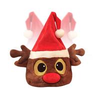 Generisch Interactive Christmas Hat | Singing Santa Hat | Original Party Accessories for Men, Women, Teenagers & Children - Birthday, Christmas, New Year's Eve & New Year