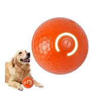 Generisch Interactive Dog Ball - Automatic - Interactive Destruction-Proof Movable Dog Toy with Light for Medium and Large Dogs Puppies Outdoor Activity Aid