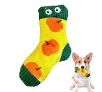 Generisch Interactive Dog Toy | Tear-resistant Sock Shape, Dog Teether Cleaning Toy - for Small Breeds Outdoor, Home, Park, Walk, Lawn, Garden, Backyard