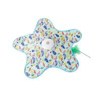 Generisch Interactive Toy for Cats, Quiet Fishing Game with , Electric Hunting Toy for Cats, for Small, Medium and Large Kittens, Yards, Porches, Gardens, Lawns and