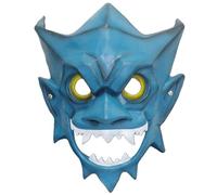 Generisch Jackie Chan Icaray Subat Devil Latex Mask Horror Headwear for Halloween Carnival Costume Party Props