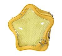 Generisch Japanese Style Casual Shoulder Bag, Durable Waterproof Crossbody Bag with Multiple Pockets, yellow, Einheitsgröße, Rucksack Backpacks