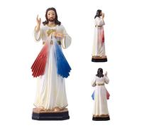 Generisch Jesus Christ Figurine | 3D Sacred Classic Religious Decoration | Jesus Figures - for Holiday Party Offices Home Living Room Bedroom Mantle Living Room