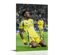 Generisch Jhon Duran Poster of Football Players Canvas Wall Art Prints Hanging Photos Creative Decoration Home Arts 16 x 24 inches (40 x 60 cm)