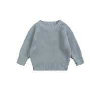 Generisch Jogging Bottoms Girls 146 Kids Girls Jumper Clothing Casual Jumper Baby Boys Girls Warm Soft Top Women Glitter, sky blue, 3-6 Months