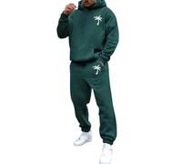 Generisch Jogging Suit, Men's Tracksuit, Leisure Suit, Essentials Pullover, Hoodie, Baggy Cotton Jogging Bottoms, Long Tracksuit Bottoms, Joggers, Cuddly Pyjamas, Men, S-6XL, Ag-1., S