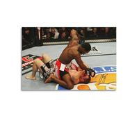 Generisch Jon Jones Mixed Martial Arts Fighter Poster Living Room Bedroom Decorative Painting Canvas 08 x 12 Inch (20 x 30 cm)