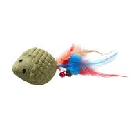 Generisch Jouet À Mâcher - Jeu En Forme De Hérisson Avec Cue Et Clochette | Jouets De Dentition Chats | Pour Exercice Stimulation Mental Griffoir Escalade Maison Voyage