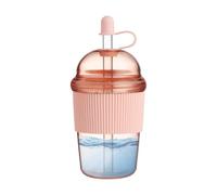 Generisch Juice Cup 520 ml Leak-Proof Aesthetic Silicone Lid