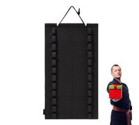 Generisch Karate Belt Stand - Rank Belt Holder Storage for 12 Belts | Wooden Wall Shelf for Martial Arts Achievements, Awards, Medals, Student Progress and Dojo Decoration
