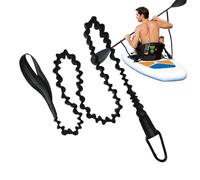 Generisch Kayak Paddle Lead - Extendable Kayak Tow Rope | Stretchy Boat Lead with Carabiner | Safety Rope for Fishing Activities Sea Environments Lakes Camping Boat Trips, Canoe Accessories