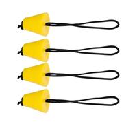 Generisch Kayak Plugs - 4 Pieces with Safety Strap 4 cm Universal Size Drain Hole Plug - for Canoes, Storm Boats and Other Watercraft for Beginners and Experienced Paddlers
