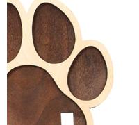 Generisch - Keepsake Frame - Wooden Paw Keepsake Dog Memorial Frame | Cute Wooden Paw Shaped Ornament Photo Frame - for Compassion, Grief, Death, Home, Grave, Puppy, Loss, Kitten