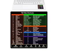Generisch Keyboard Stickers - Word/Quick Start Guide Keyboard Shortcuts, Waterproof Keyboard Cheat Sheet Stickers | Quick Start Guide, Laptop Keyboard Overlay, Clear Productivity Tool
