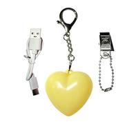 Generisch Keychain Light, Rechargeable Multifunctional Lamp for Key Rings - Cute , for Family, Friends, Children, Home, Travel, Bags, Keys