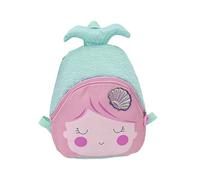 Generisch Kids Backpack, Cute Cartoon Embroidered Nylon Backpack, Ideal Daycare Bag for Kids, Durable, Stylish and Functional for Young Learners, Green, Einheitsgröße, Rucksack Backpacks