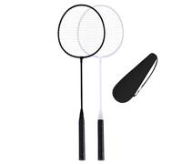 Generisch Kids Badminton Set - 2 Player Alloy Racket Set with Carry Bag, Lightweight Backyard Play Equipment, Durable Shuttle Game | Outdoor Family Sports Training Fun for Garden Park