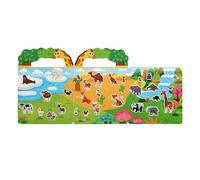 Generisch Kids Sticker Book - Quiet Toy Workbook Game for | Sticker Activity Book Perfect for 0-3 Years Old Boys Girls Youth Home Travel School Playroom Nursery Learning Fun