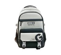 Generisch Kindergarten Backpacks Boys for School, Colour Blocking, Sports Kids Backpack for Teenagers, Middle Schoolers, Book Bag, Military Backpacks Men, black, Einheitsgröße, Daypack Backpacks