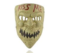 Generisch Kiss Me Mask Demon Latex Mask Horror Headwear for Halloween Carnival Costume Party Props