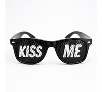 Generisch Kiss Me - Premium Party Glasses - High-quality Accessory for Festivals, Carnival, Stag Parties, Club Events & Special Occasions
