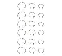 Generisch Kit Pinces Radiateur De Transmission - Résistant Aux Hautes Températures | Clip De Montage Refroidisseur De Transmission, Pour Mécanicien Auto Propriétaire Entretien