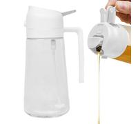 Generisch Kitchen Oil Mister - Large 16 oz Avocado Oil Sprayer, 2-in-1 Multi-Purpose Plant Oil Dispenser, Baking, Sauté and Roasting Accessories, Leak-Proof, Refillable Cooking Bottle for Home