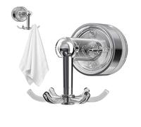 Generisch Kitchen Utensil Holder Hook - 360° Under Shelf Hooks | Multi-Purpose Suction Hanger | Adhesive Space-Saving Clothes Hanger Organiser for Home Cooking Tools Keys Towel Restaurant Organization