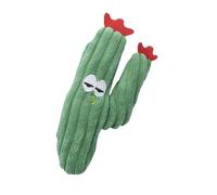 Generisch Kitten Chew Toy, Cat Biting Toy - Realistic Cactus Shape Resistant Cute Plush Doll for Soothing