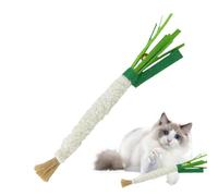 Generisch Kitten Masticato Giocattoli, Gatto Masticare Giocattolo - Kitten Dething Toy Scallion, Forniture di Formazione per Animali Domestici Interattivi per Piccole e Grandi Dimensioni