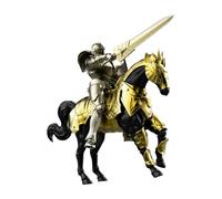Generisch Knight Action Figure, Multi-Jointed, Movable, Assembly Is Required, Action Figure Statues - Suitable for Living Room, Study, Office, Bookcase, Desk, Bedside Table