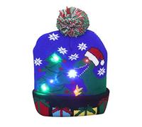 Generisch Knitted Christmas School Woman Hats You Before Evil Wolf (B, One Size)
