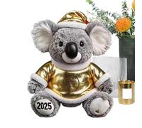 Generisch Koala Plush Toy, 25 cm Cute Christmas Doll, Koala Plush Soft Filled | For Girls and Adults as a Gift for Baby Showers as a Party Gift for Bedroom and Bookshelves