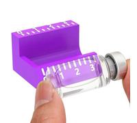 Generisch Labeling Machine, 3 ml/10 ml, Reusable, Precise, Applicator, Bottle Labeler, for Kitchen, Cosmetics, Make-Up, Small Jars, Oil Containers, Art, DIY, Travel