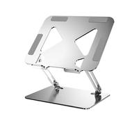Generisch Laptop Stand Height Adjustable, Folding Laptop Stand Made of Carbon Steel, Foldable Laptop Stand Made of Aluminium Alloy Ergonomic, Cooling Laptop Ventilated Holder for Laptops