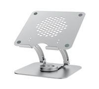 Generisch Laptop Stand, Swivel Desk Stand with Stable Support, 360° Rotating Base