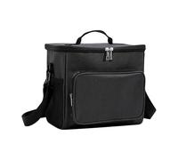Generisch Large Insulated Lunch Bag, Insulated Cooler Bag with Shoulder Strap for On the Go Waterproof for Food Drinks Cans Cooling for Hiking Camping Fishing Boat Trips