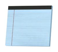 Generisch Law Writing Pads - 24 x 27 cm Lined Perforated 30 Sheets Landscape Format | for Lawyers Law Students Office Employee Court Study Household Notes Case Management