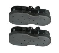 Generisch Lawn Aerator Shoe - Ventilation Shoes | Spring Double Layer Lawn Ventilation Sandals, Durable Garden Tool for Soil Health, Grass Growth and Care in the Garden