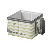 Generisch Leak-proof Portable Folding Bucket 10L - 10L Container, Storage Organiser Bucket Caught Fish, Bait Container Camping Bucket Leak-proof Ice Container with Handle