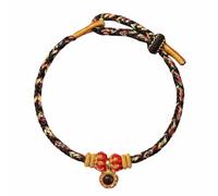 Generisch Leather Bracelet Hammer For Women Red String Ankle Rope With Eight Buddha Charms Birth Year Jewellery Radio-Controlled Watch with Leather Strap Men, Einheitsgröße, Nylon
