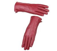 Generisch Leather Winter Gloves, Touchscreen Non-Slip Hand Warmers, Winter Women's Gloves for Driving, Texting, Cycling, Riding and Hiking