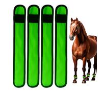 Generisch LED Leg Bands for 4-Piece Safety Accessories - Light Strips with 4 Brightness Levels | for Night , Hiking Paths, Parades, Stall, Ranch