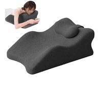 Generisch Leg Elevation Pillow - Knee Support Pillow, Sleeping Pillow, Leg Pillow Vein, Foot and Back Reliefs, Foot Artifact, Portable Comfort Wedge for Readings, Sleepings and Relaxations