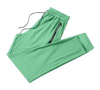 Generisch Leisure Trousers Men's Lightweight Thin Jogging Bottoms Comfortable Sweatpants Breathable Sports Trousers Mesh Running Trousers Leg Cuffs Yoga Trousers Baggy Training Trousers 9/10 Trousers