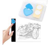 Generisch Light Pad Cover Diamond Painting Light Cover in Heart Shape Diamond Painting Accessories LED Pad Cover for A3 A4 A5 B4, Light Pad Protectors Light Pad Touch Button Cover
