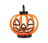 Generisch Lighted Pumpkin Funny Mini Hollow Scary Autumn Decoration | Halloween Night Light Luminous Pumpkin for Home Living Room Kitchen Farmhouse Office Party Thanksgiving and Holiday
