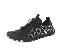 Generisch Lightweight Barefoot Shoes for Women, Suitable for Swimming, Diving, Surfing, Yoga, Outdoor Sports on the Beach, black, 5 UK